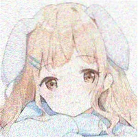 动漫少女头像 制服星屑